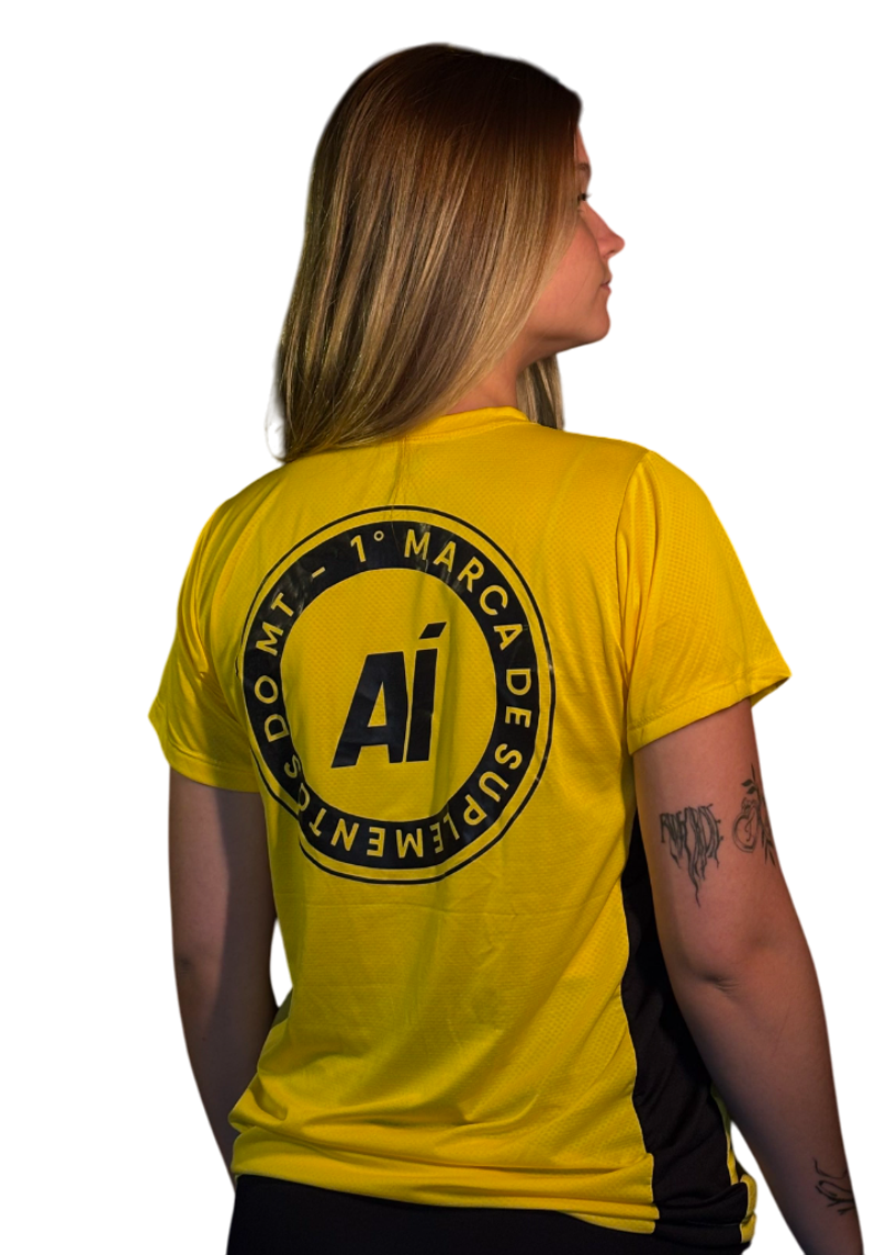 CAMISETA SUPLEMENTA AÍ AMARELA
