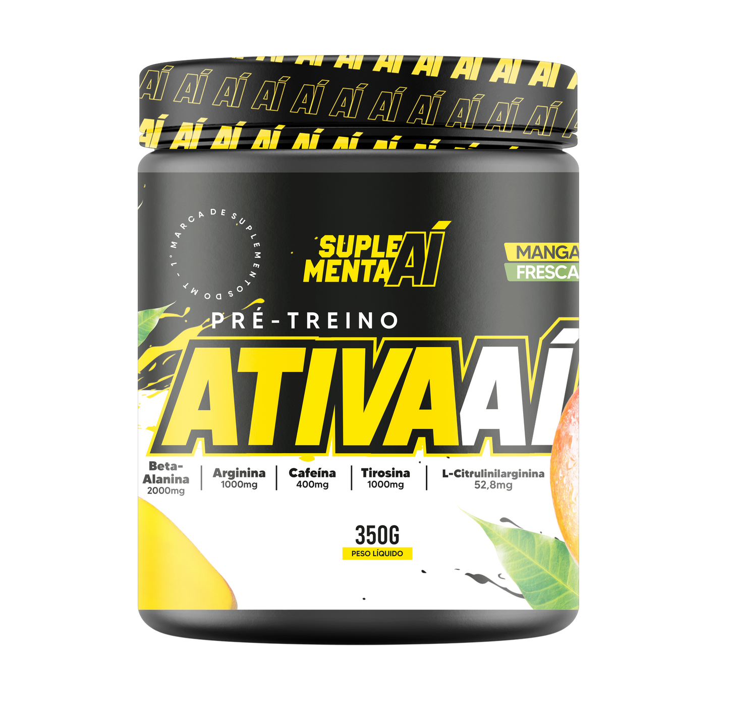 PRÉ TREINO ATIVA AÍ 350G - MANGA FRESCA