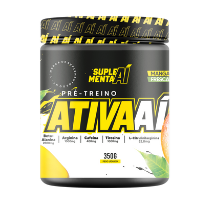 PRÉ TREINO ATIVA AÍ 350G - MANGA FRESCA